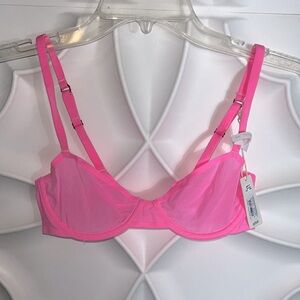 NWT Aerie smoothez balconette pink bra